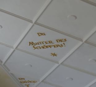 An der Kapellendecke