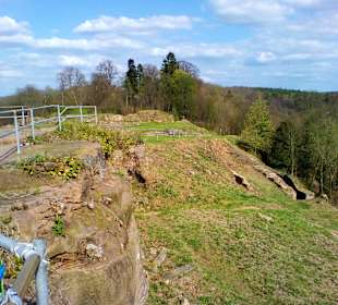Burgruine Hohenburg in Homburg