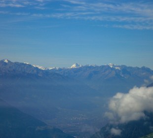 Aussicht auf die anderen Gipfel