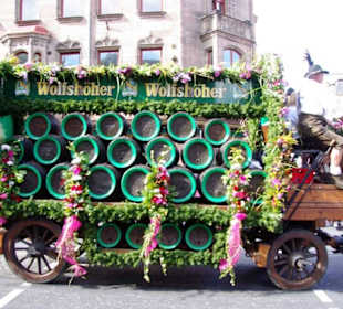 Brauerei Wolfshöher Neunkirchen 4er Spann