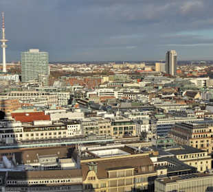 Blick vom Turm der St. Nikolai-Kirche