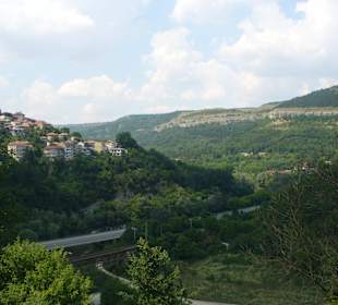 Widok na ruiny zamku