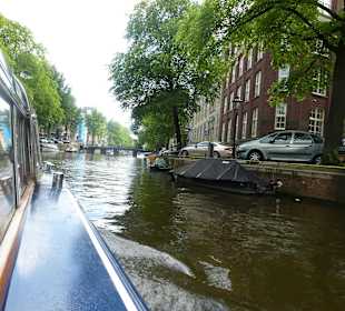 Auf den Grachten unterwegs