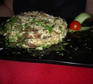 Pilzrisotto im Grand Italia