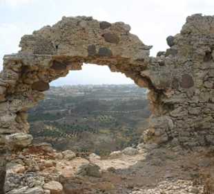 Blick von der Festung nach Kardamena