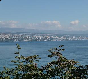 Bei einer Wanderung bei Opatija