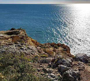 Ausblick Carvoeiro Boardwalk