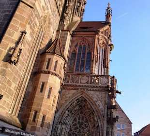 Seitlicher Anblick der Frauenkriche