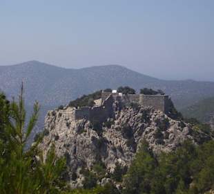 Verfallene Burg Monolithos