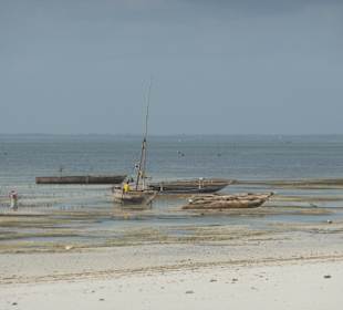 Ozean bei Ebbe Uroa Beach