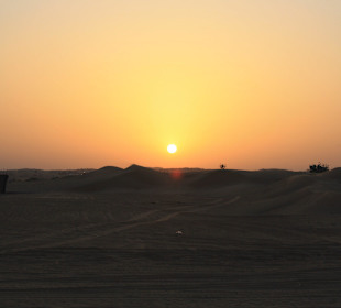 Sonnenuntergang in der Wüste