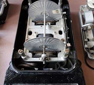 Stromzähler im Museu da Electricidade 