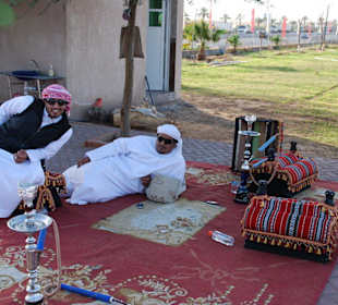 Ein paar Scheichkinder