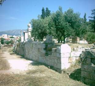 Gräberstraße auf dem Kerameikos