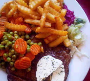 Rumpsteak mit Kräuterbutter 