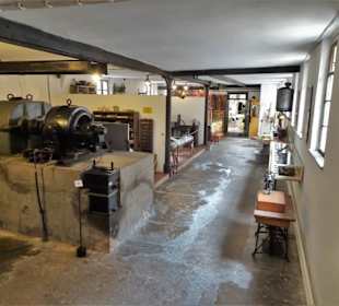 Blick in die Handwerker-Arbeitsräume