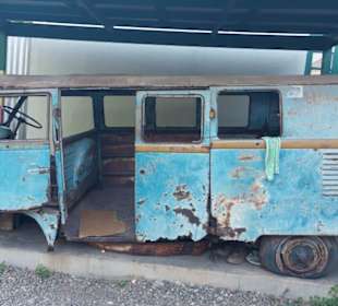 Alte Bus von Bob Marley 