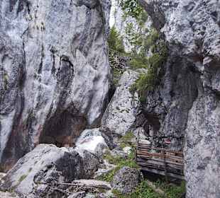 Schöne Passage in der Klamm