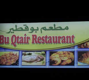 Schild vom Resteraunt