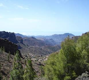 Blick nach Ermita de Ayacata