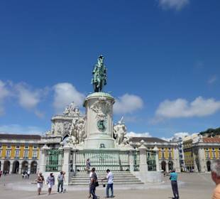 Platz in Lissabon