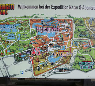 Übersichtspaln des Parks