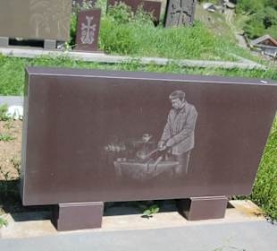 Friedhof Haghpat - Grabstein