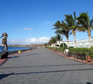 Eindrücke von der Strandpromenade Tarajalejo