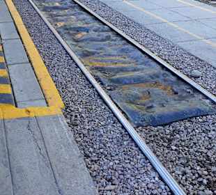 Bahnhof Stadt Ollantaytambo