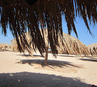 Sonnenschirm auf Paradise Island