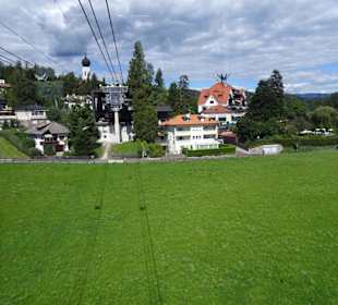 Ankunft an der Bergstation