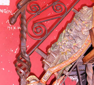 Treppengeländer in der Bar Turrisi