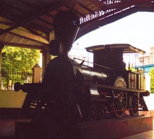 Die älteste Lok Paraguays