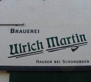 Brauerei Ulrich Martin in Hausen