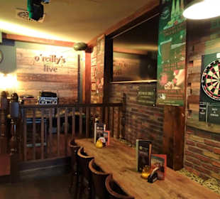 In den Gasträumen des Irish Pub O'Reilly´s