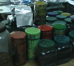 Gutes Spektrum versch. Teesorten 