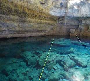 Mitte der Cenote 2
