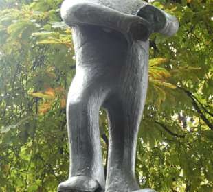 Weiss-Ferdl-Brunnen auf dem Viktualienmarkt