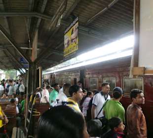 Zugfahrt nach Kandy