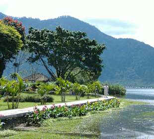 Blick auf den hinteren Tempelbereich