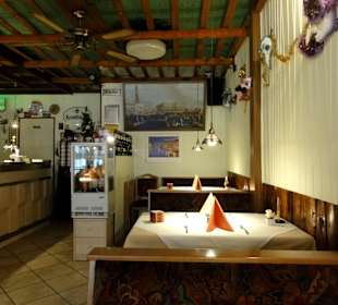 Blick in den Gastraum des Restaurant Venezia