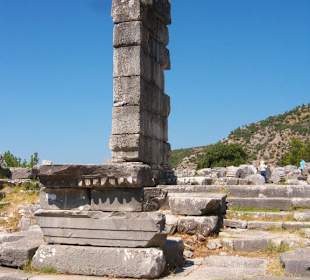 Reste des Athena Heiligtums