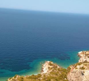 Aussicht direkt nach unten