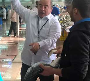 Reiseleiter Elias in Aktion