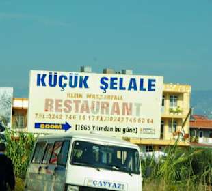 Fahrtweg & Grillen im Restaurant Turistik Tesisleri