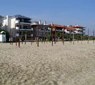 Strand am nördlichen Ende Paralias