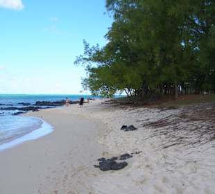Noch einsamer Strandabschnitt
