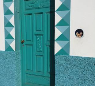 Hübscher Türeingang im Städtchen