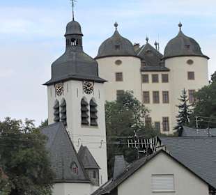 Der Blick auf das Schloß