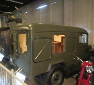 In den Hallen des Militärmuseums Lesany